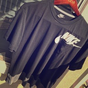 Nike Men’s XL Black Casual T-Shirt - Two Tone